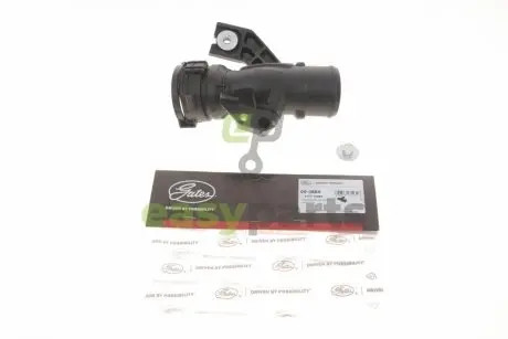 Фланець системи охолодження Nissan Qashqai 1.5 dCi 07-13 Gates 09-0889