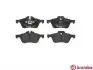 Комплект гальмівних колодок з 4 шт. дисків BREMBO P06030 (фото 1)
