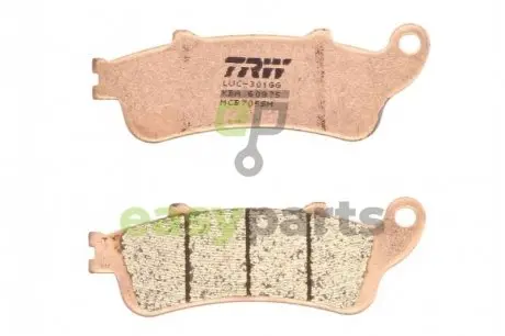 Фото тормозные колодки задние TRW MCB705SH Тормозные колодки задние TRW MCB705SH