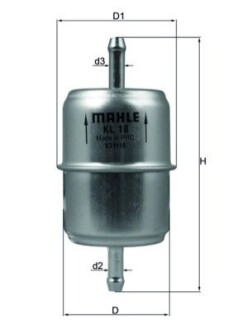 Фильтр топливный Daimler MAHLE / KNECHT KL 18