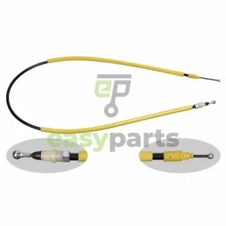 Трос ручника (R) Renault Trafic/Opel Vivaro 01- (1603/1465mm) FEBI BILSTEIN 33168