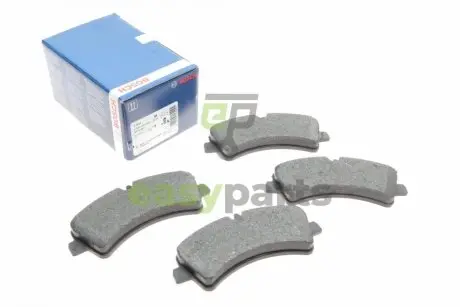 Колодки гальмівні (задні) MB Sprinter 411-519CDI/VW Crafter 06- (спарка) BOSCH 0986495099