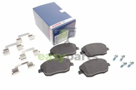 Колодки гальмівні (передні) Seat Cordoba/Ibiza IV/VW Polo/Skoda Fabia 99-15/Roomster 06-15 BOSCH 0986424829