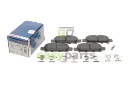 Колодки гальмівні (задні) Subaru Impreza/Outback/Forester 95-09 (Sumitomo) BOSCH 0986424650