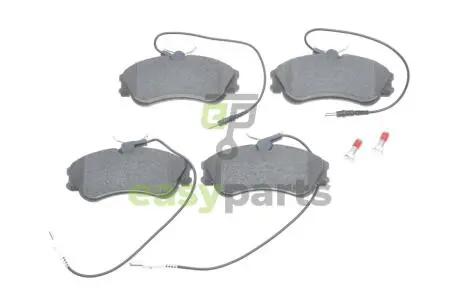 Колодки гальмівні (передні) Citroen Berlingo 96-11/Xsara/Peugeot 306 93-05/Partner 96-15 (+датчики) BOSCH 0986424414