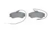 Колодки гальмівні (передні) Citroen Berlingo 96-11/Xsara/Peugeot 306 93-05/Partner 96-15 (+датчики) BOSCH 0986424414 (фото 6)