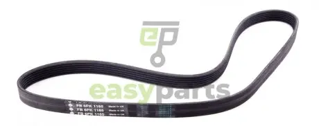 Ремінь генератора Citroen Jumper/Peugeot Boxer 3.0HDI INA FB6PK1165