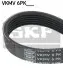 SKF ремінь поліклиновий 6PK1900 VKMV 6PK1900