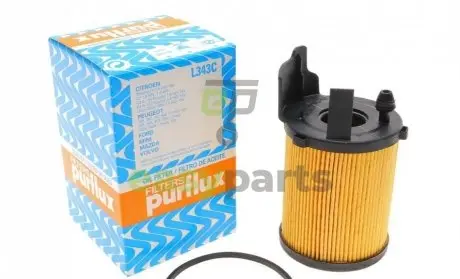 Фільтр масла Berlingo,Partner 1.6HDI 05- Purflux L343C (фото 1)
