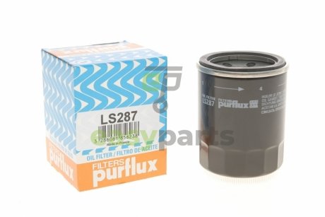 Фільтр масляний Mazda 626 II-V 1.8-2.0/Smart Forfour Purflux LS287