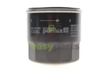 Фільтр масляний Renault Laguna 2.0i 16V 07-15 (h=66mm) Purflux LS301
