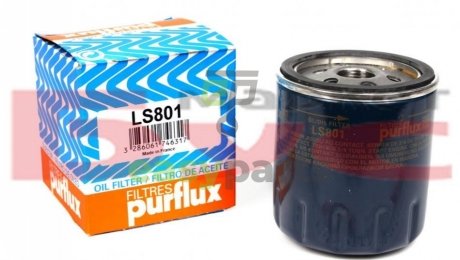 Фiльтр масляний Purflux LS801 (фото 1)
