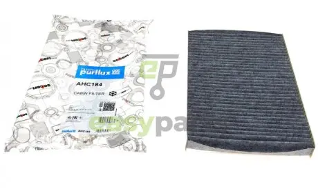 Фільтр салону Audi A4/A6 1.6-4.2 97- (вугільний) Purflux AHC184