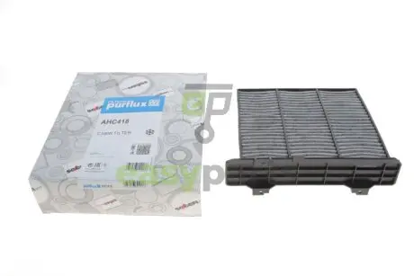 Фільтр салону Mitsubishi Pajero 2.4-3.5TD 91- (вугільний) Purflux AHC418