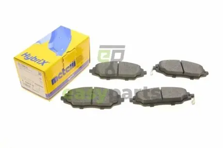 Колодки гальмівні (передні) Chevrolet Aveo 1.2-1.6 11- Metelli 22-1008-0