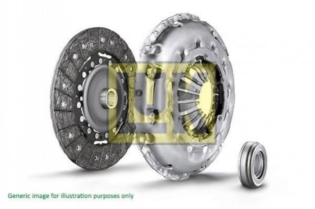 Комплект зчеплення Fiat Ducato 1.9-2.5D 89-94 (d=230mm) LuK 623 0749 00