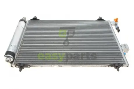 Радіатор кондиціонера (з осушувачем) Citroen C5 II/III/C6/Peugeot 407 1.6-3.0D 02- Valeo 817824