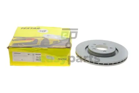 Диск гальмівний (передній) Skoda Octavia/VW Golf IV (280x22) PRO+ TEXTAR 92082305