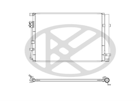 Радиатор кондиционера KOYORAD CD821297M