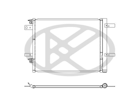 Радиатор кондиционера KOYORAD CD471159