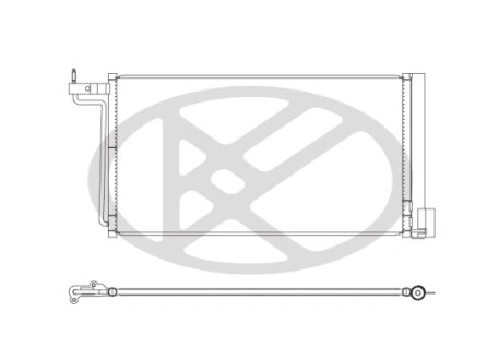 Радіатор кондиціонера KOYORAD CD320699