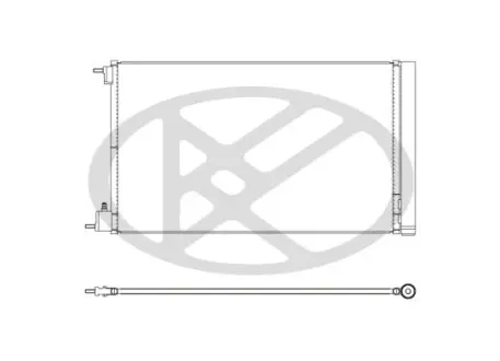 Радиатор кондиционера KOYORAD CD460637