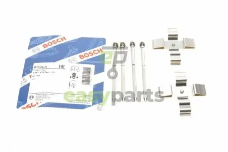 Планка супорта (заднього) прижимна (к-кт) VW Touareg 2.5TDI/3.0TDI 02-10 (Brembo) BOSCH 1987474744