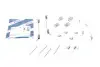 Комплект пружинок колодок ручника Citroen C3/Xsara/Peugeot 207/208/301/306/406 1.0-2.0 95- BOSCH 1987475255 (фото 1)