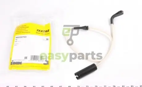 Датчик зносу гальмівних колодок (задніх) BMW 5 (E39) 95-04 TEXTAR 98020700