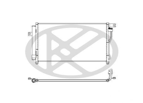 Радиатор кондиционера KOYORAD CD810522
