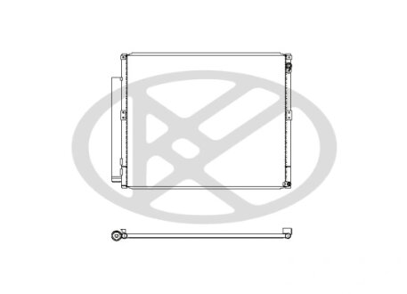 Радиатор кондиционера KOYORAD CD010541M