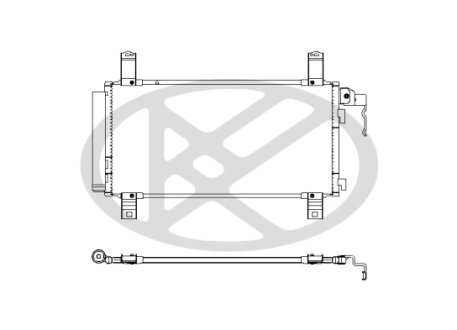 Радіатор кондиціонера KOYORAD CD060288M