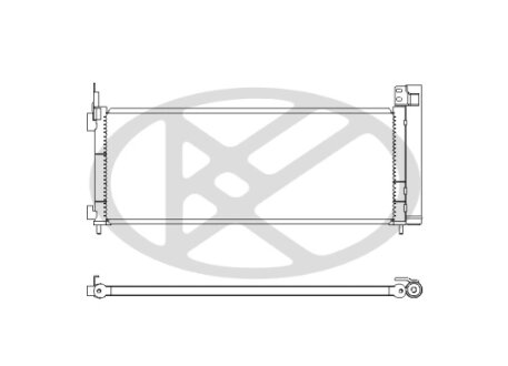 Радіатор кондиціонера KOYORAD CD011134