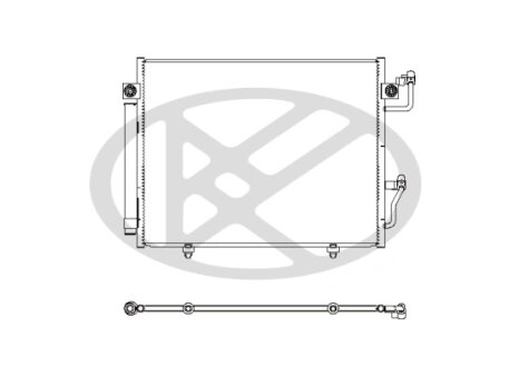 Радиатор кондиционера KOYORAD CD030439