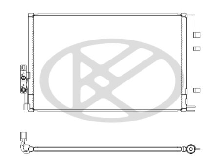 Радіатор кондиціонера KOYORAD CD421004