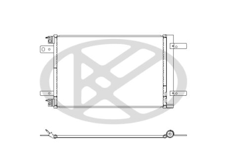 Радиатор кондиционера KOYORAD CD471158