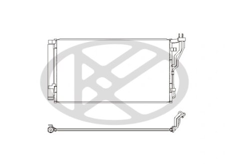 Радиатор кондиционера KOYORAD CD810628