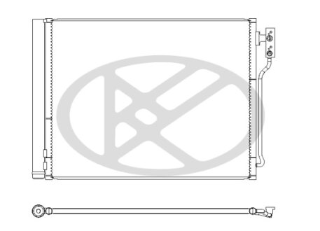 Радіатор кондиціонера KOYORAD CD420873