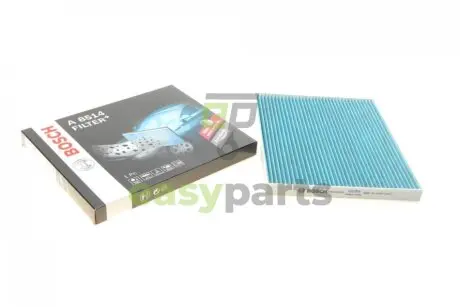 Фото 1 - фільтр салону Peugeot Bipper 1.3HDI 10-/Opel Combo 1.3/1.6 CDTI/Fiat Doblo 1.3/1.6D 16- (вугільний/антиалергеннний) BOSCH 0986628514 Фільтр салону Peugeot Bipper 1.3HDI 10-/Opel Combo 1.3/1.6 CDTI/Fiat Doblo 1.3/1.6D 16- (вугільний/антиалергеннний) BOSCH 0986628514 (фото 1)