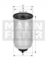 Фильтр топливный MANN WK 10017X (фото 1)