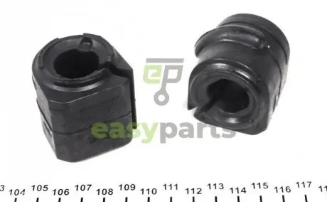 Втулка стабілізатора (переднього) Ford Focus 98-04 (d=18mm) MEYLE 714 615 0002