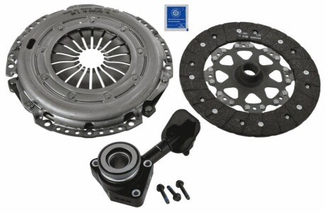 Комплект зчеплення Ford Mondeo 1.8 TDCi 07-15 (d=240mm) (+вижимний) SACHS 3000 990 391