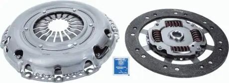 Комплект зчеплення Fiesta V/Fusion/Mazda2 1.6 i 01-08 (220mm) SACHS 3000 950 016