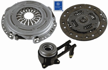 Комплект зчеплення FORD Fiesta VI/KA+/B-Max "1,4-1,2-1,25" Kit plus CSC (08-17) SACHS 3000990314