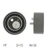 Натяжной ролик SKF VKM 11202