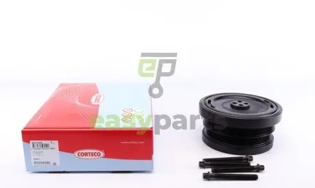 Шків колінвалу BMW 3 (E46)/5 (E39)/X5 (E53) 3.0D 98-05 (+болти) CORTECO 80004988