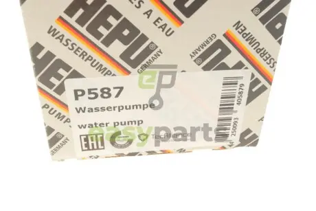 Помпа води VW Golf V/VI/Audi A4/A6 2.0 TFSI 04-12 HEPU P587