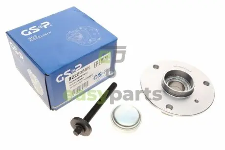 Підшипник маточини (передньої) Smart Cabrio/Crossblade/Fortwo/Roadster 99-07 GSP 9228058K