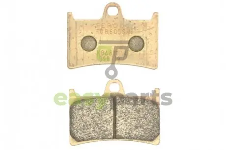 Фото гальмівна колодка FERODO FDB605SM Гальмівна колодка FERODO FDB605SM