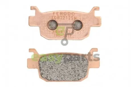 Фото гальмівна колодка FERODO FDB2212SM Гальмівна колодка FERODO FDB2212SM